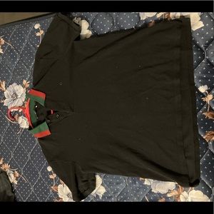 Cotton Polo With Web Collar